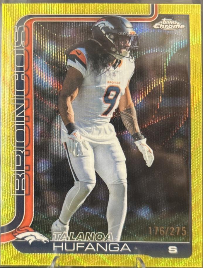 Talanoa Hufanga [Yellow Wave Refractor] #94
