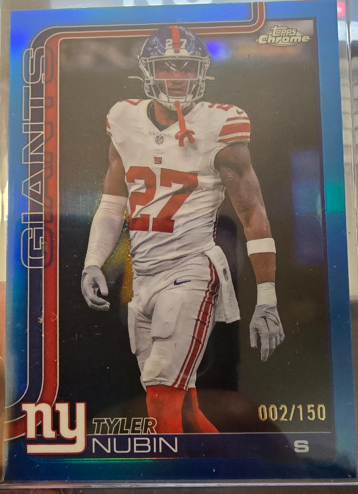 Tyler Nubin [Blue Refractor] #231