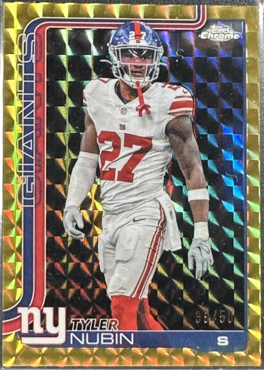 Tyler Nubin [Gold Geometric Refractor] #231