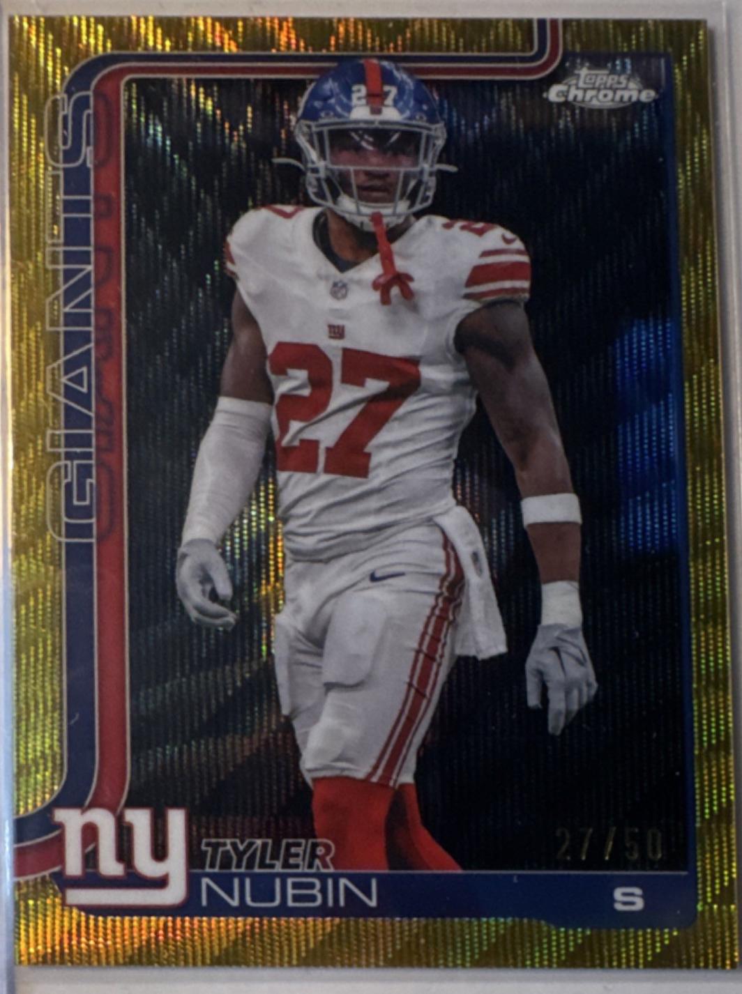 Tyler Nubin [Gold Wave Refractor] #231