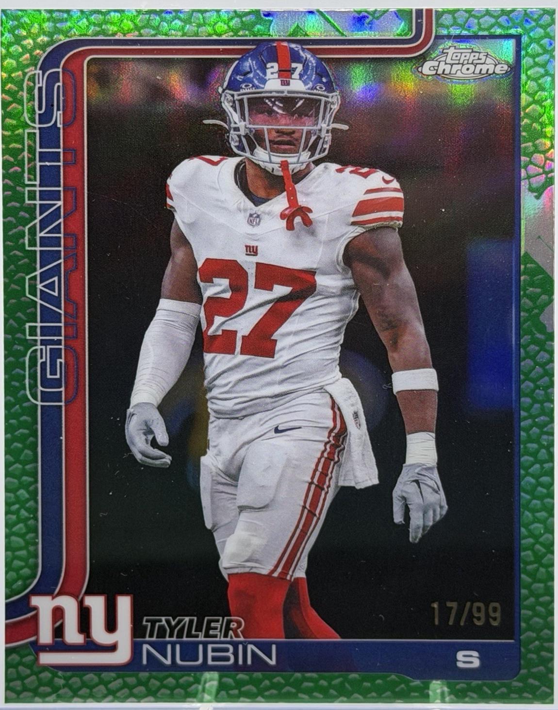 Tyler Nubin [Green Refractor] #231