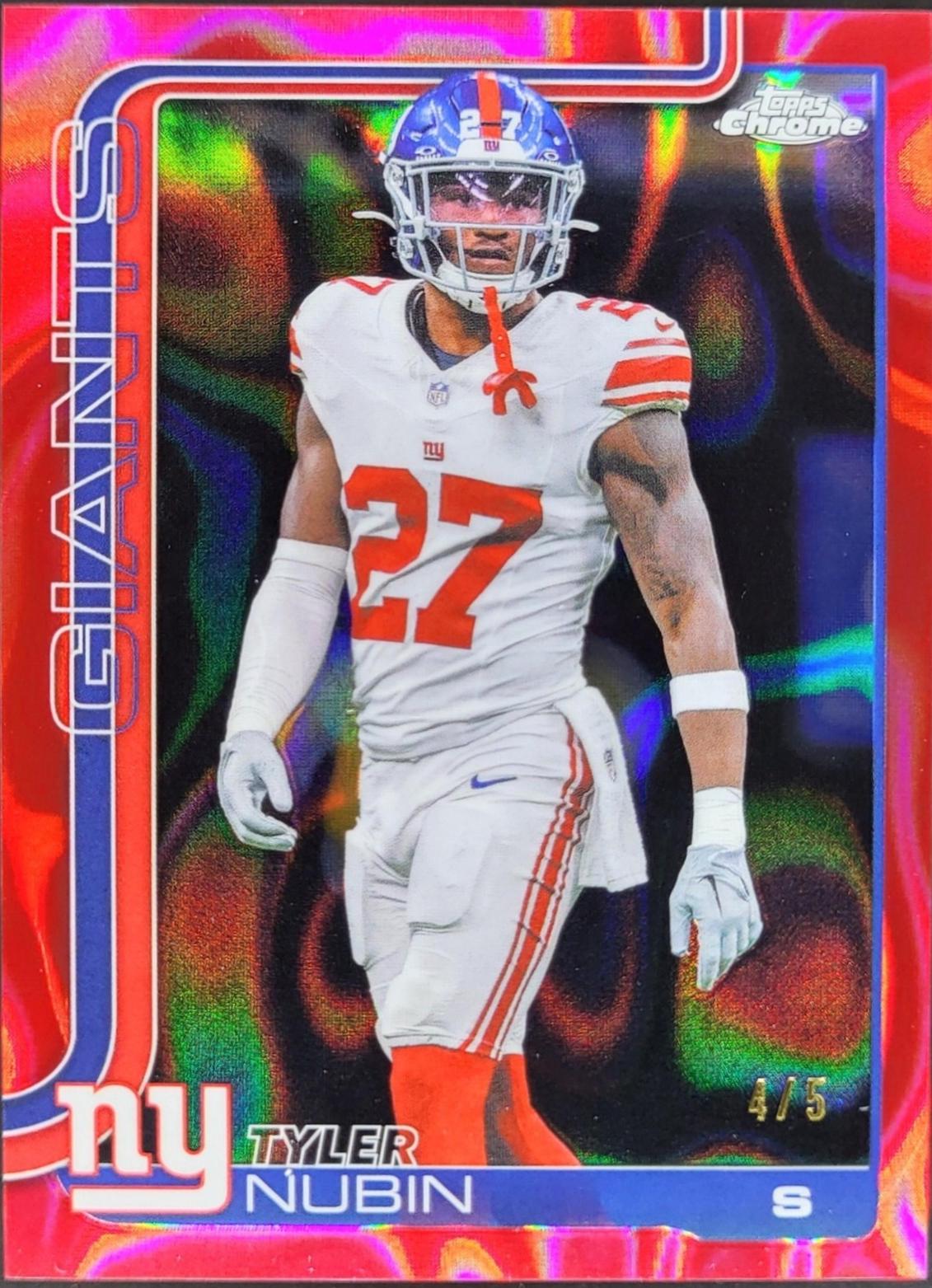 Tyler Nubin [Red Refractor] #231