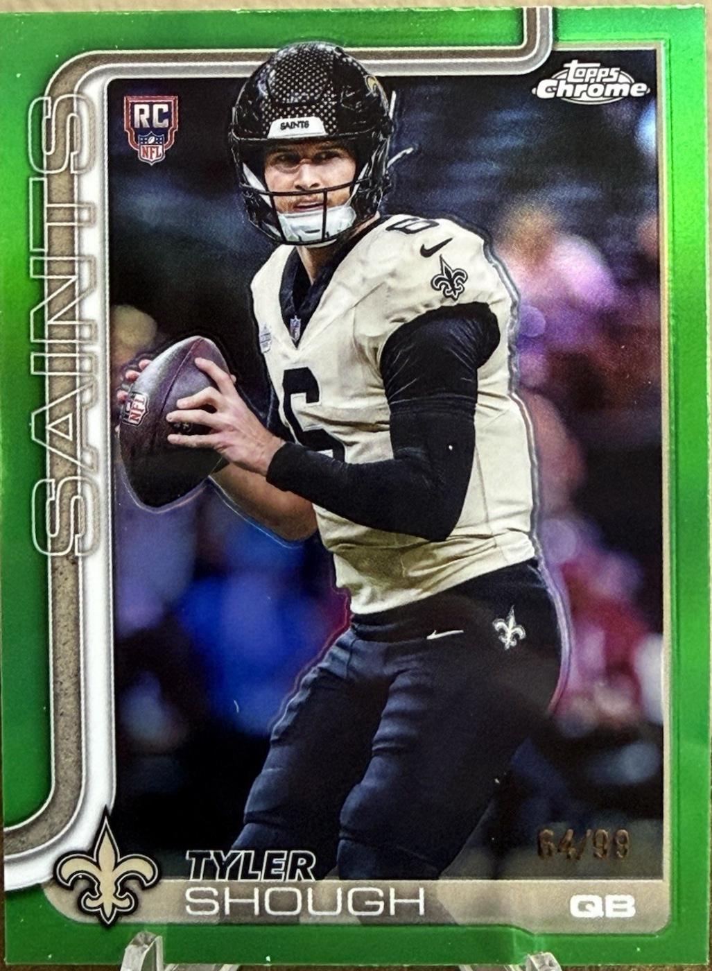 Tyler Shough [Green Refractor] #398