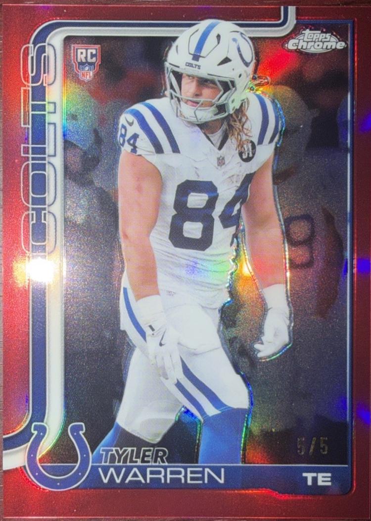 Tyler Warren [Red Refractor] #346