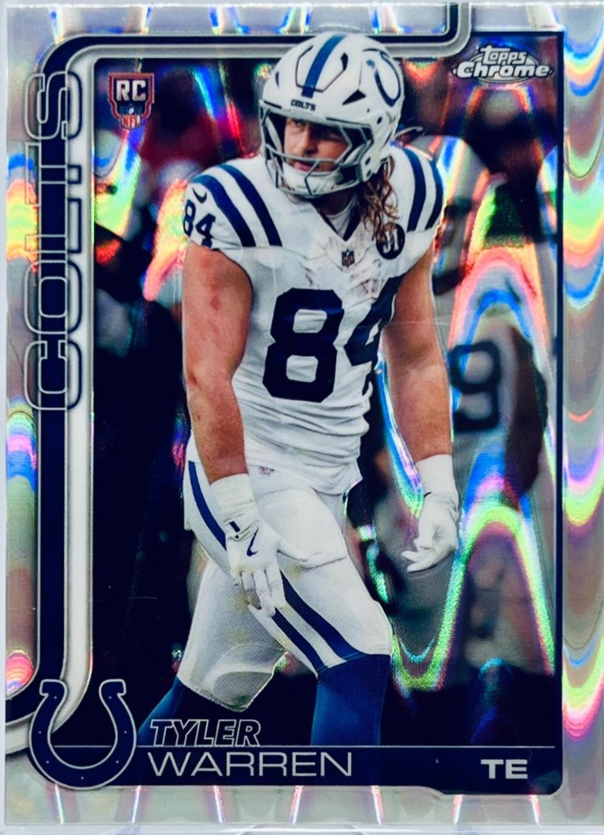 Tyler Warren [Yellow Wave Refractor] #346