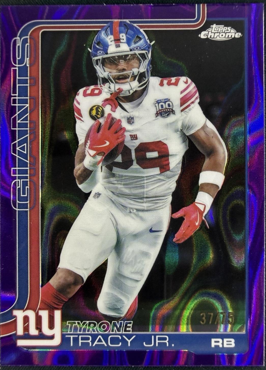 Tyrone Tracy Jr. [Purple Lava] #228