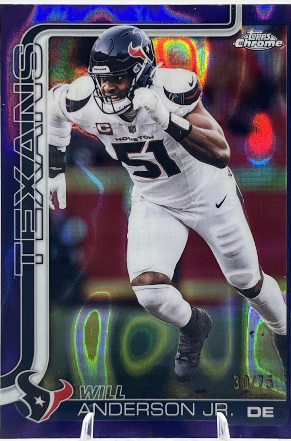 Will Anderson Jr. [Purple Lava] #121
