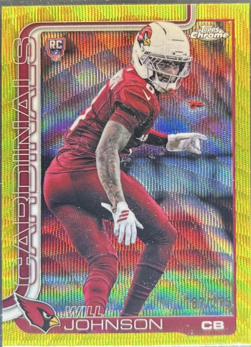 Will Johnson [Yellow Wave Refractor] #349