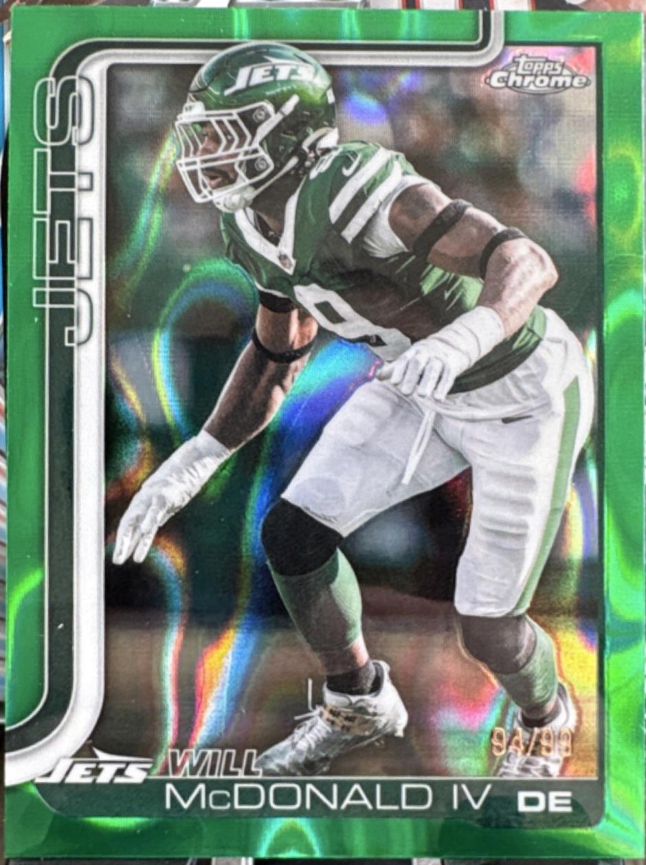 Will McDonald IV [Green Wave Refractor] #241