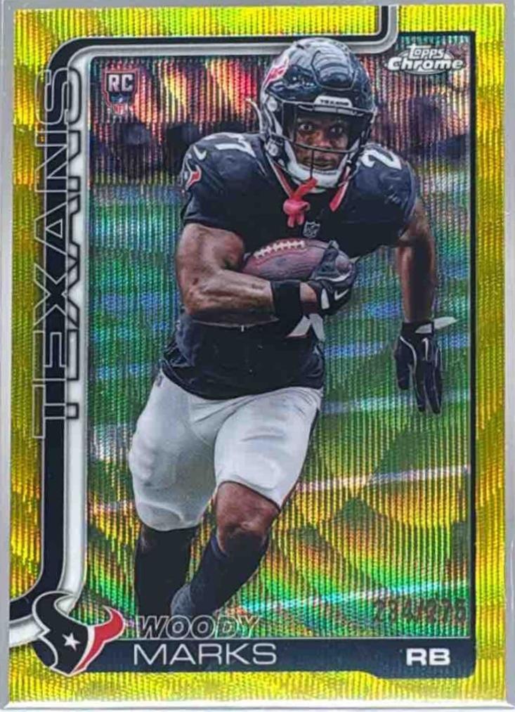 Woody Marks [Yellow Wave Refractor] #372