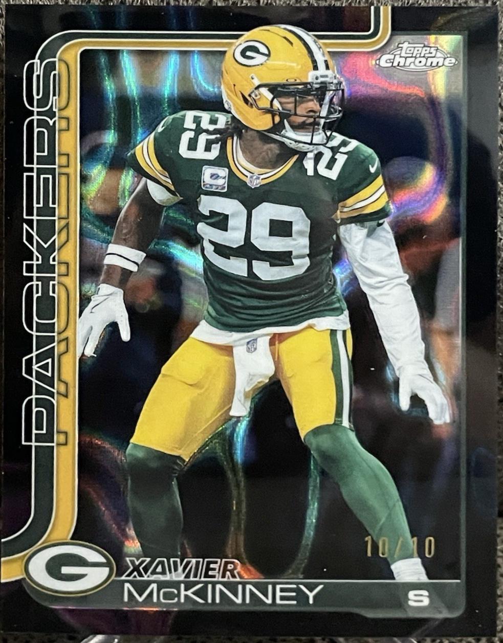 Xavier McKinney [Black Refractor] #113