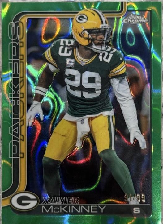 Xavier McKinney [Green Lava] #113