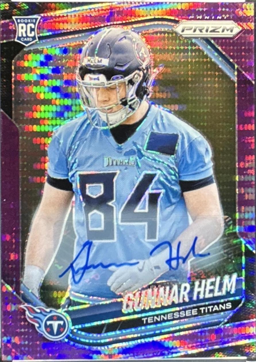 Gunnar Helm [Autograph Purple Pulsar] #359