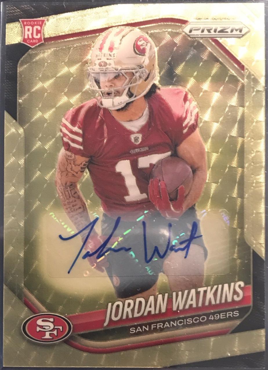 Jordan Watkins [Autograph Gold Vinyl] #389