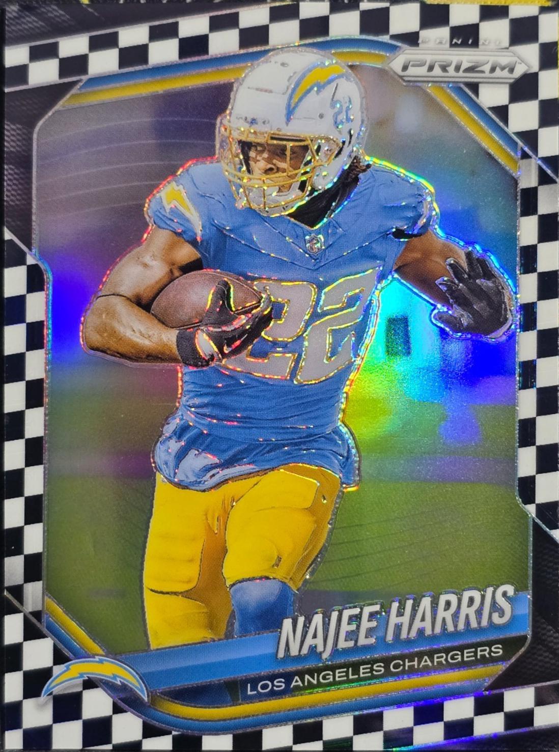 Najee Harris [Black White Checker] #32