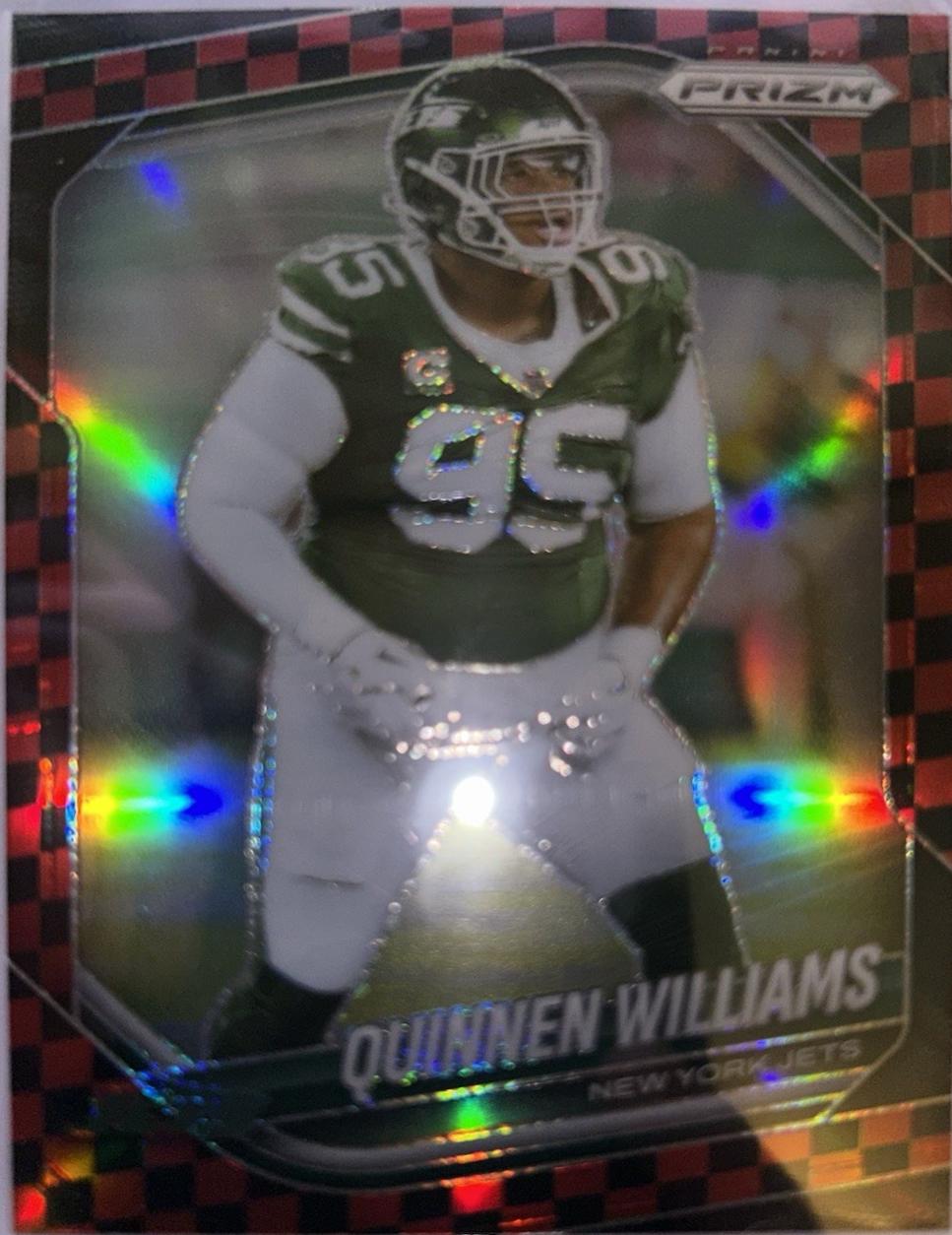 Quinnen Williams [Black Red Checker] #292