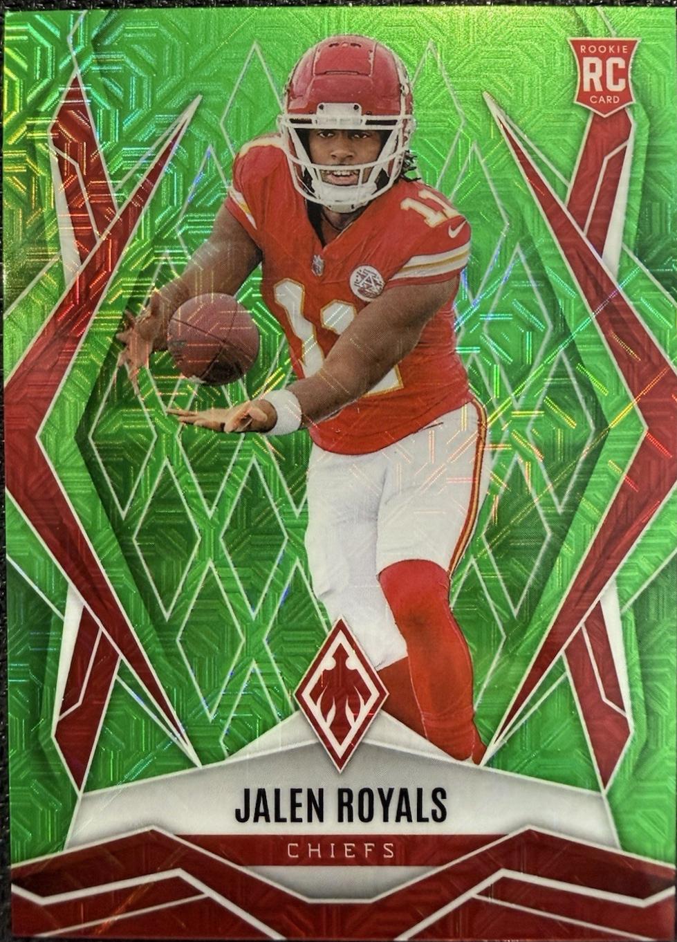 Jalen Royals [Lime Green Mojo] #156