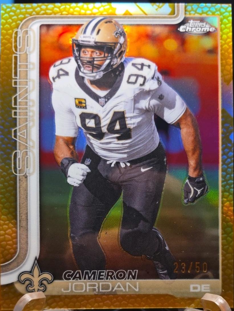 Cameron Jordan [Leather Gold] #221