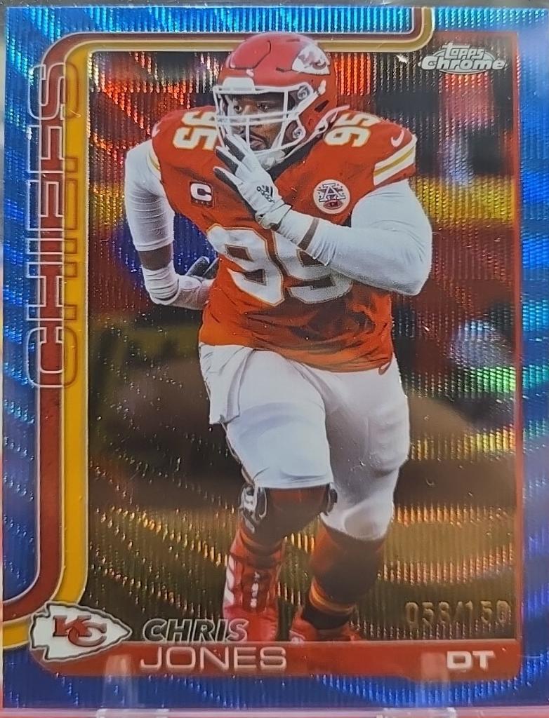Chris Jones [Blue Wave Refractor] #153