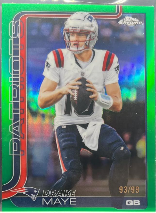 Drake Maye [Green Refractor] #207
