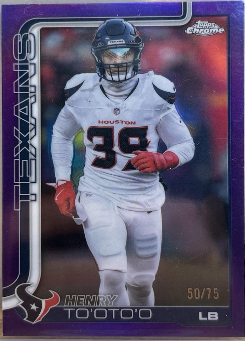 Henry To'oTo'o [Purple Refractor] #122