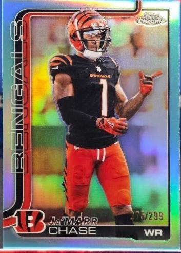 Ja'Marr Chase [Teal Refractor] #58