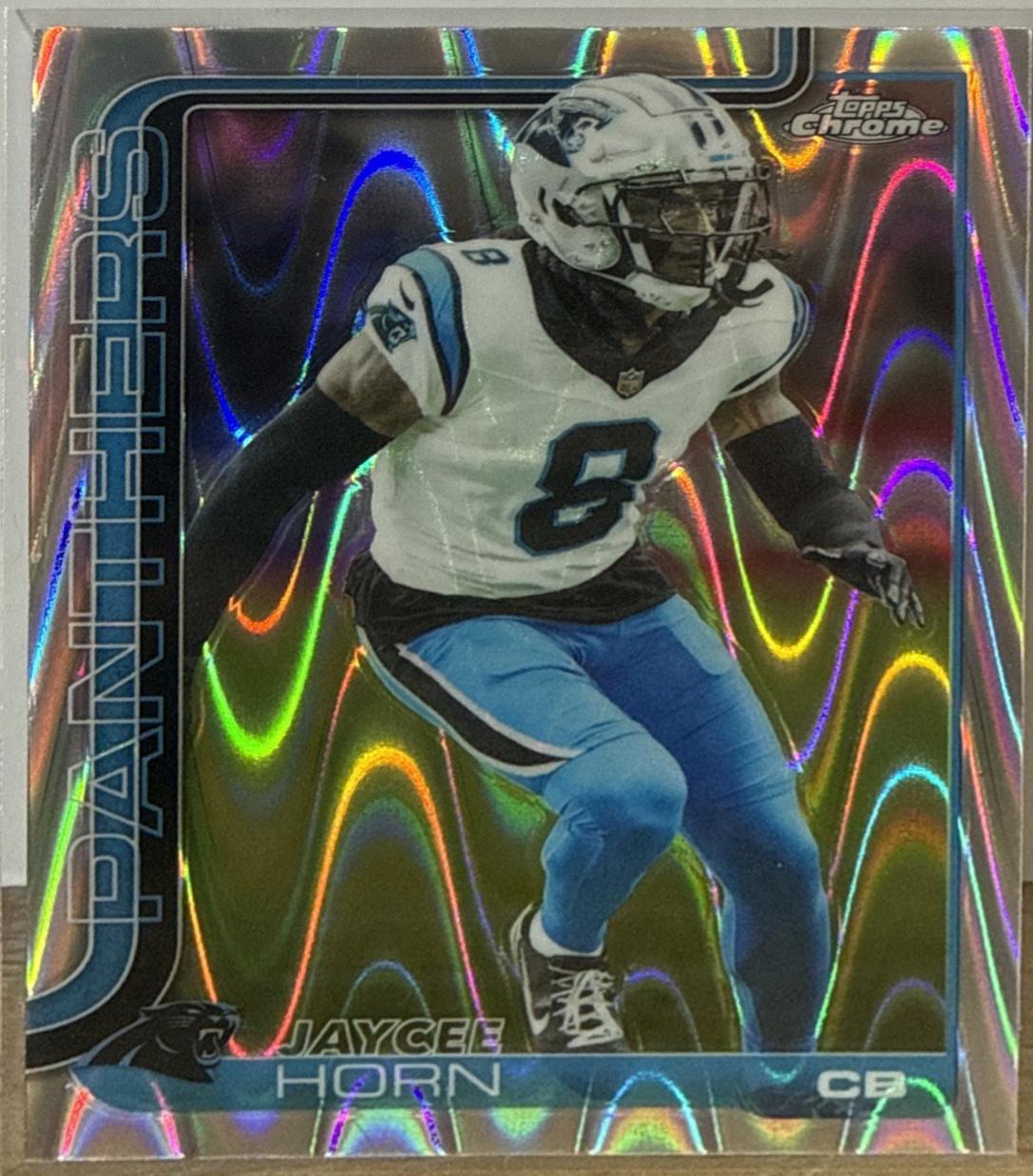 Jaycee Horn [Yellow Wave Refractor] #41