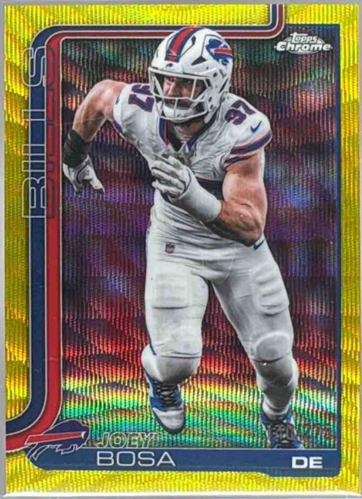 Joey Bosa [Yellow Wave Refractor] #36