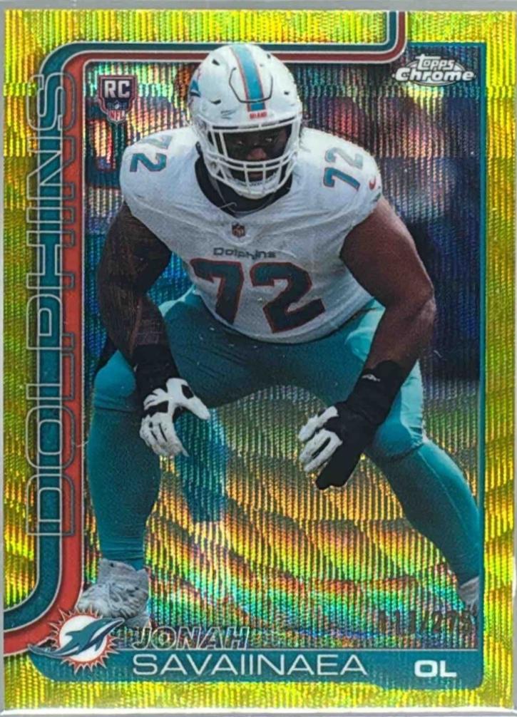 Jonah Savaiinaea [Yellow Wave Refractor] #380