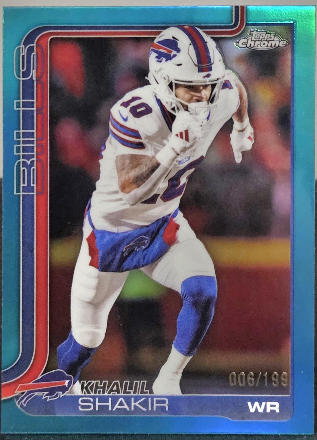 Khalil Shakir [Teal Refractor] #32