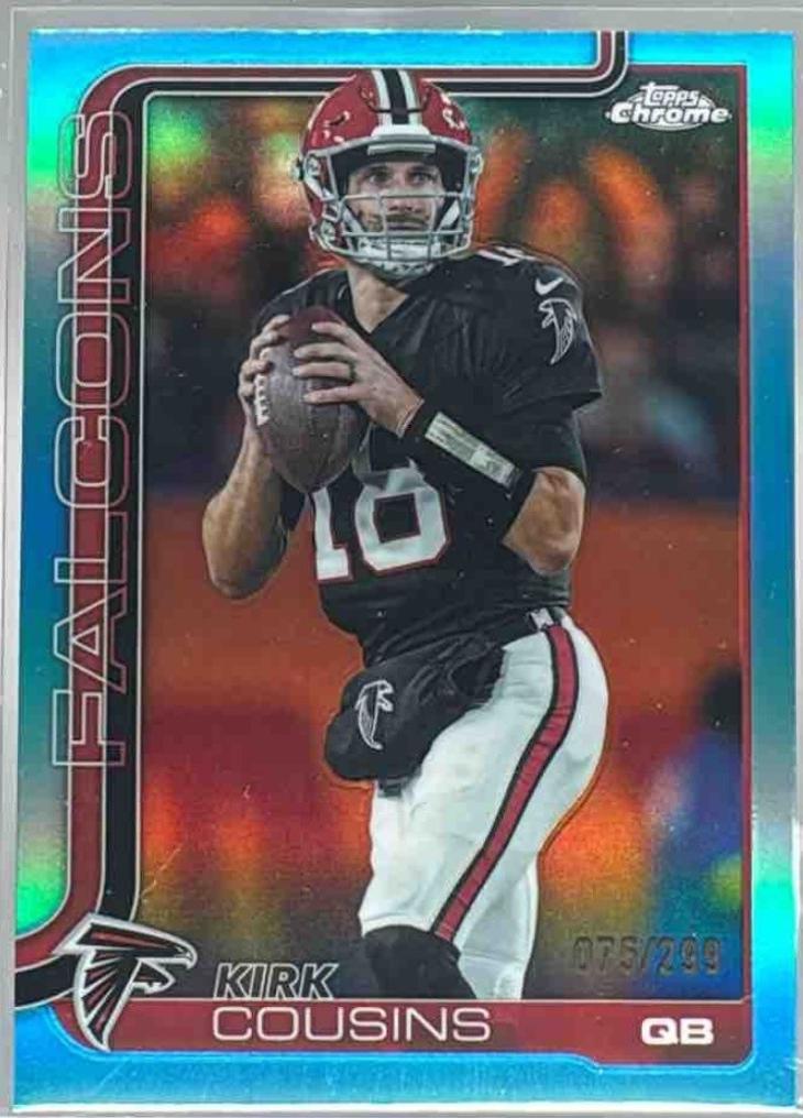 Kirk Cousins [Teal Refractor] #13