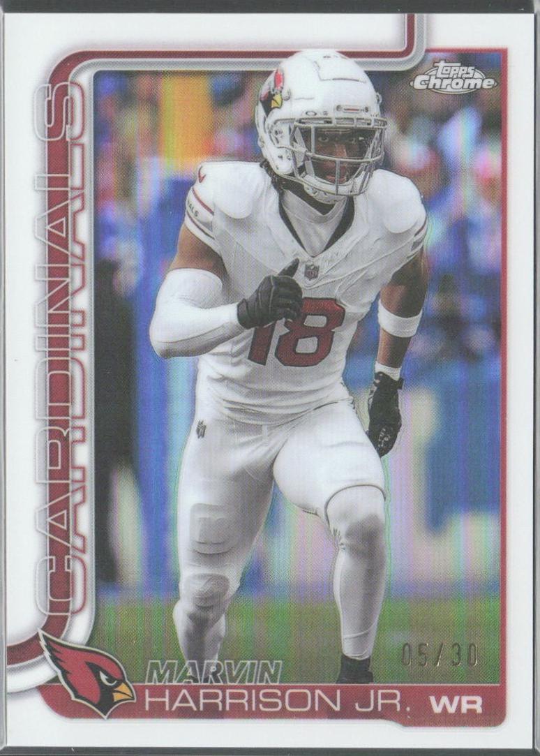 Marvin Harrison Jr. [White Refractor] #1