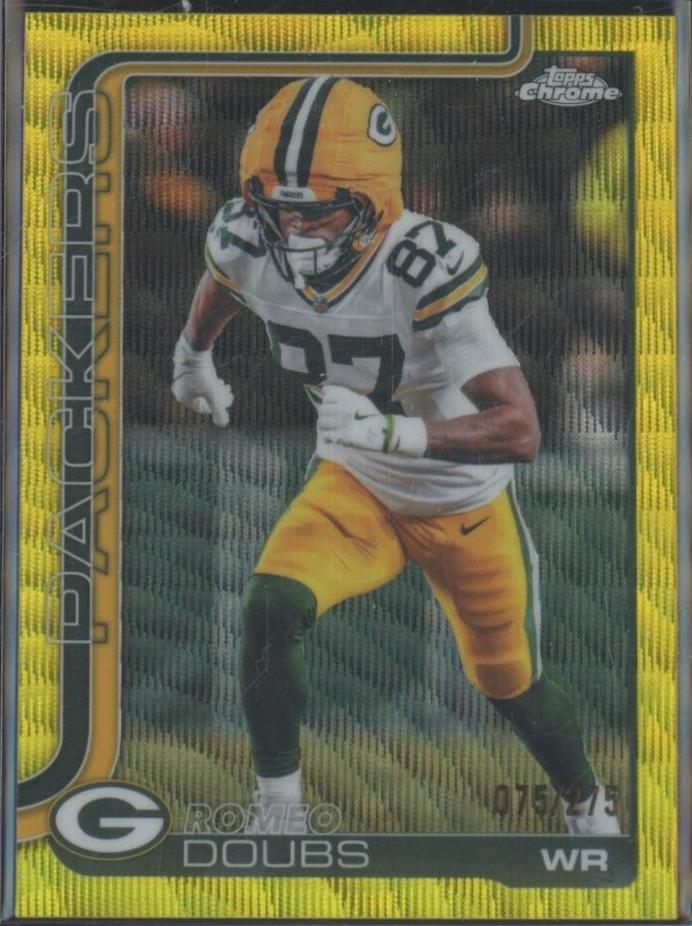 Romeo Doubs [Yellow Wave Refractor] #106