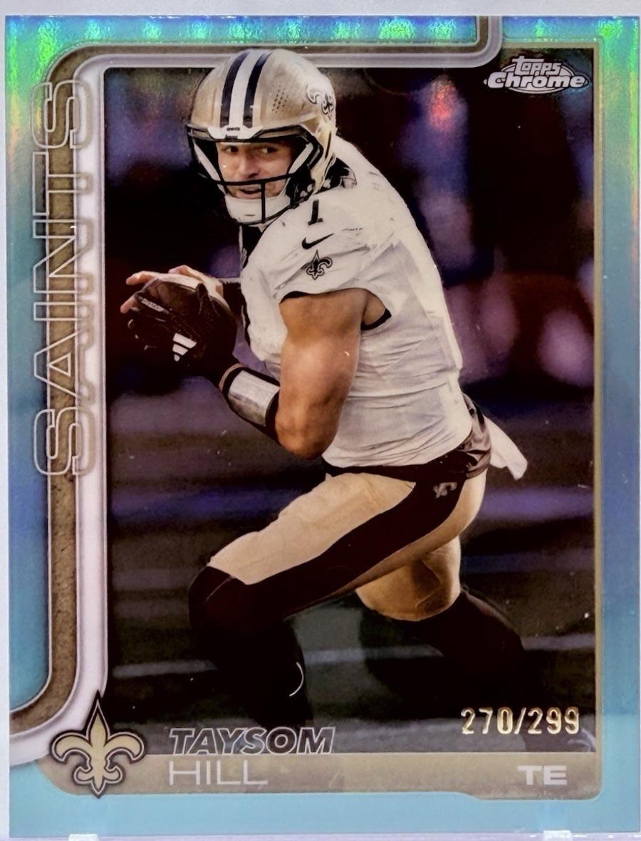 Taysom Hill [Teal Refractor] #222
