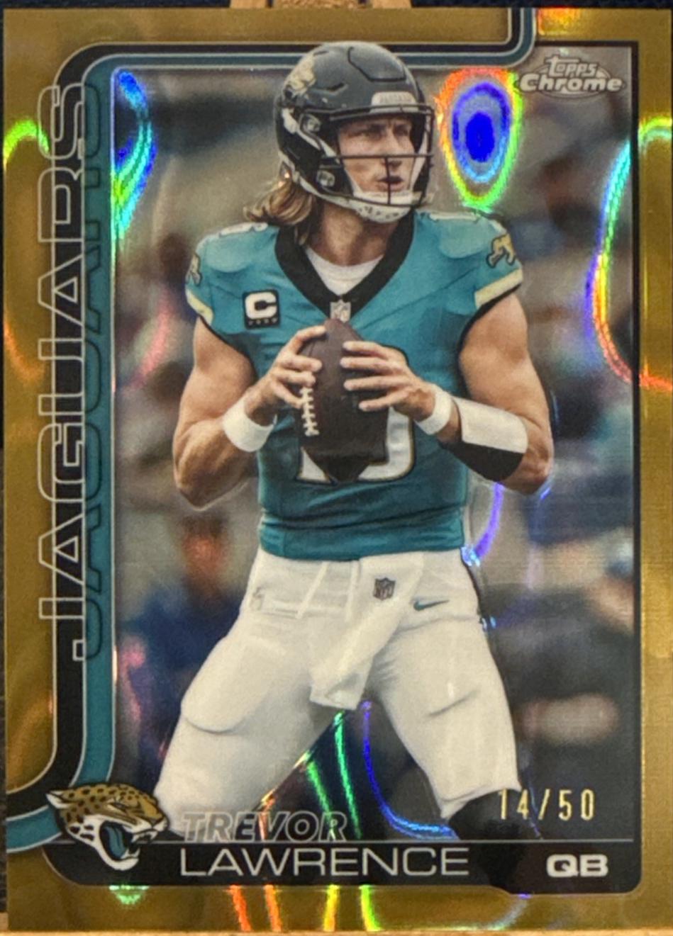 Trevor Lawrence [Gold Refractor] #138