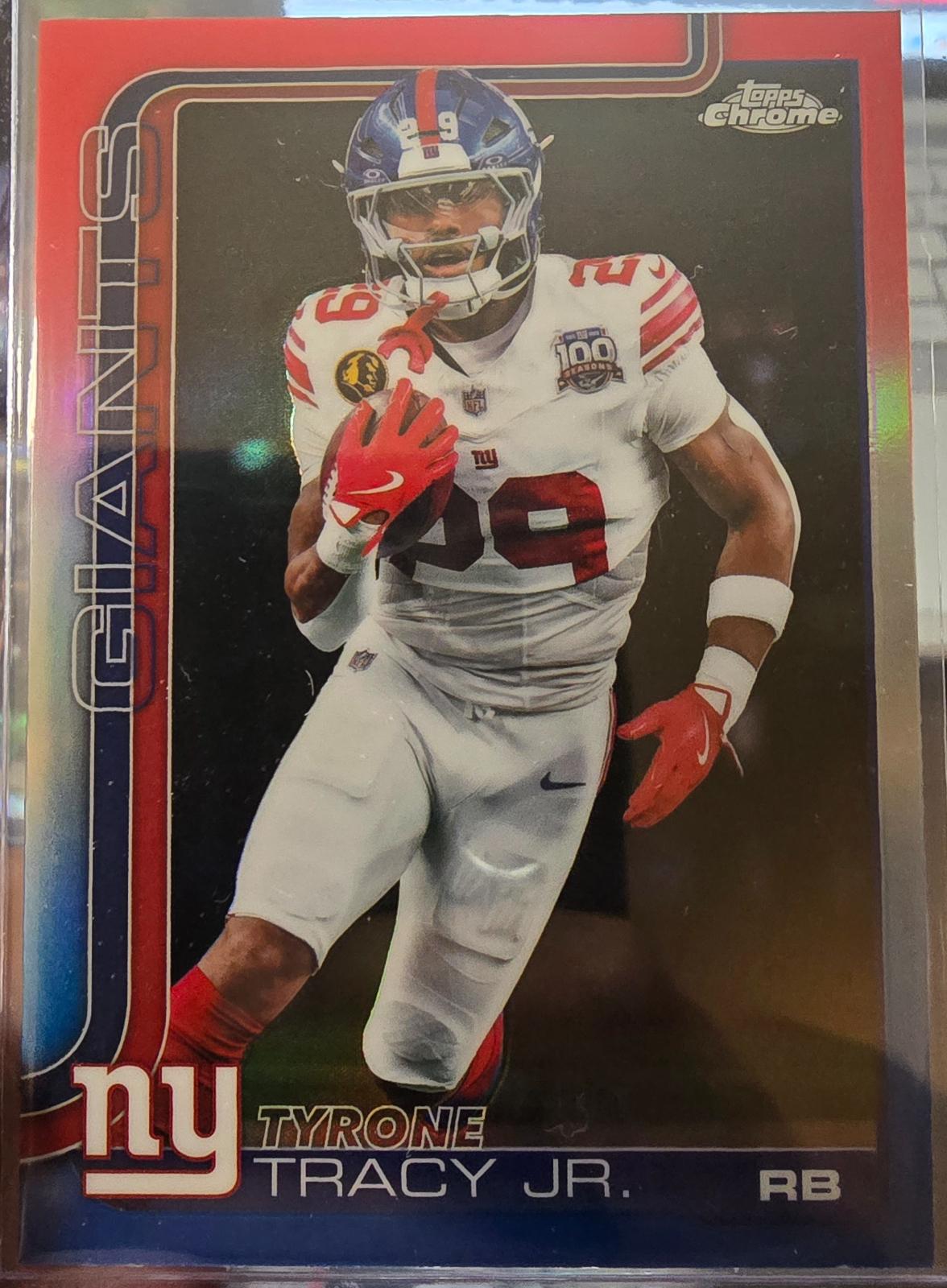 Tyrone Tracy Jr. [Red White Blue Refractor] #228