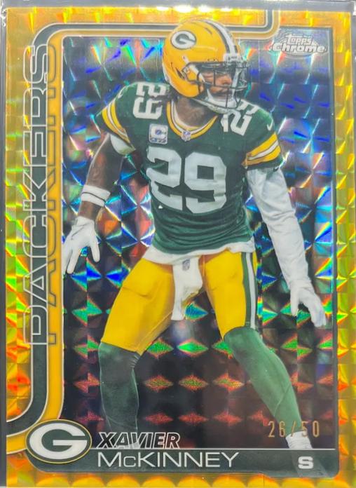 Xavier McKinney [Gold Geometric Refractor] #113