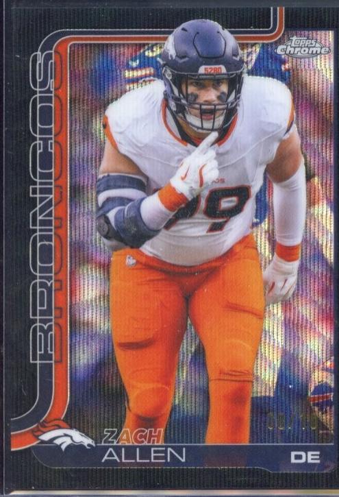 Zach Allen [Black Wave Refractor] #95