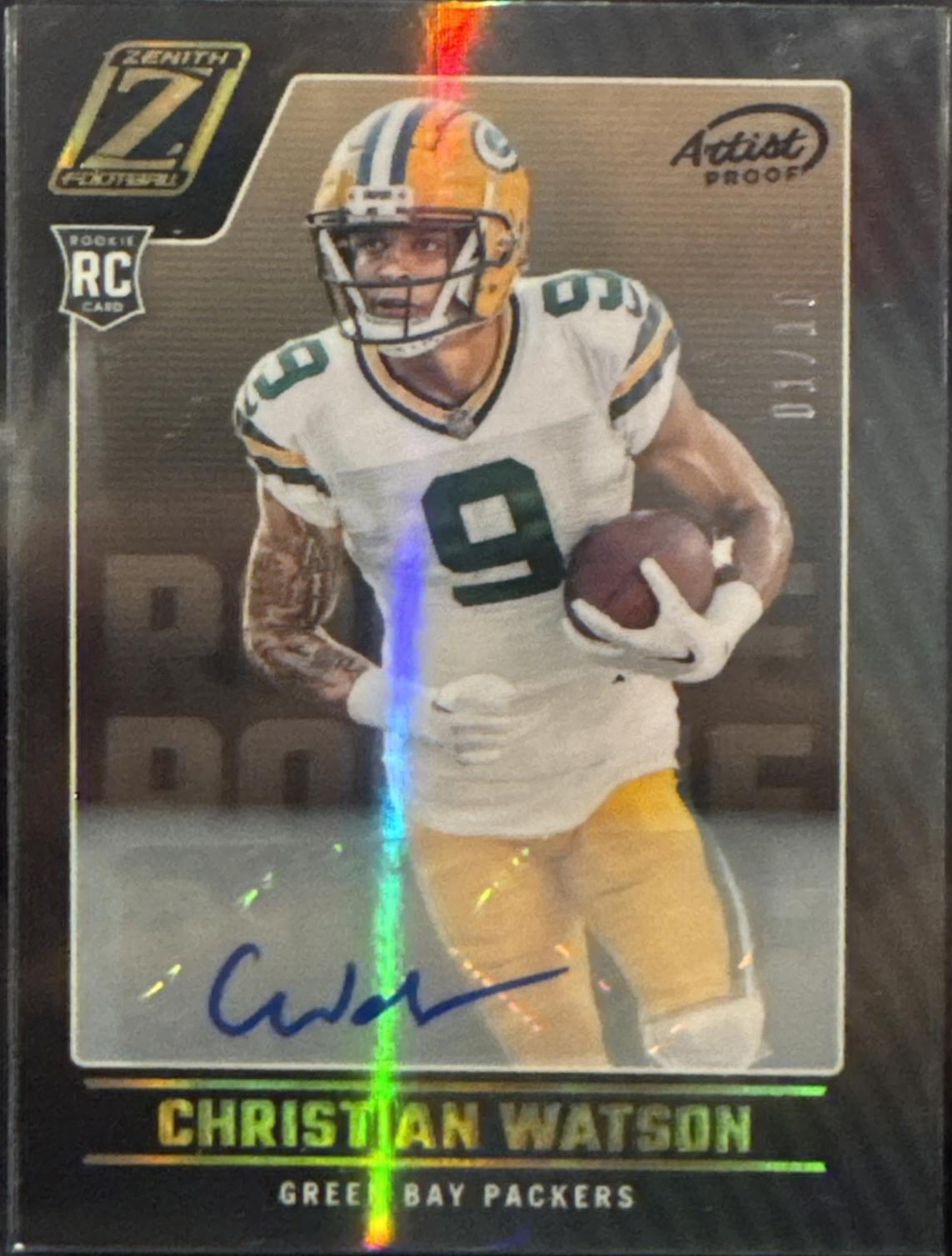 Christian Watson [Autograph Artist Proof Gold] #119