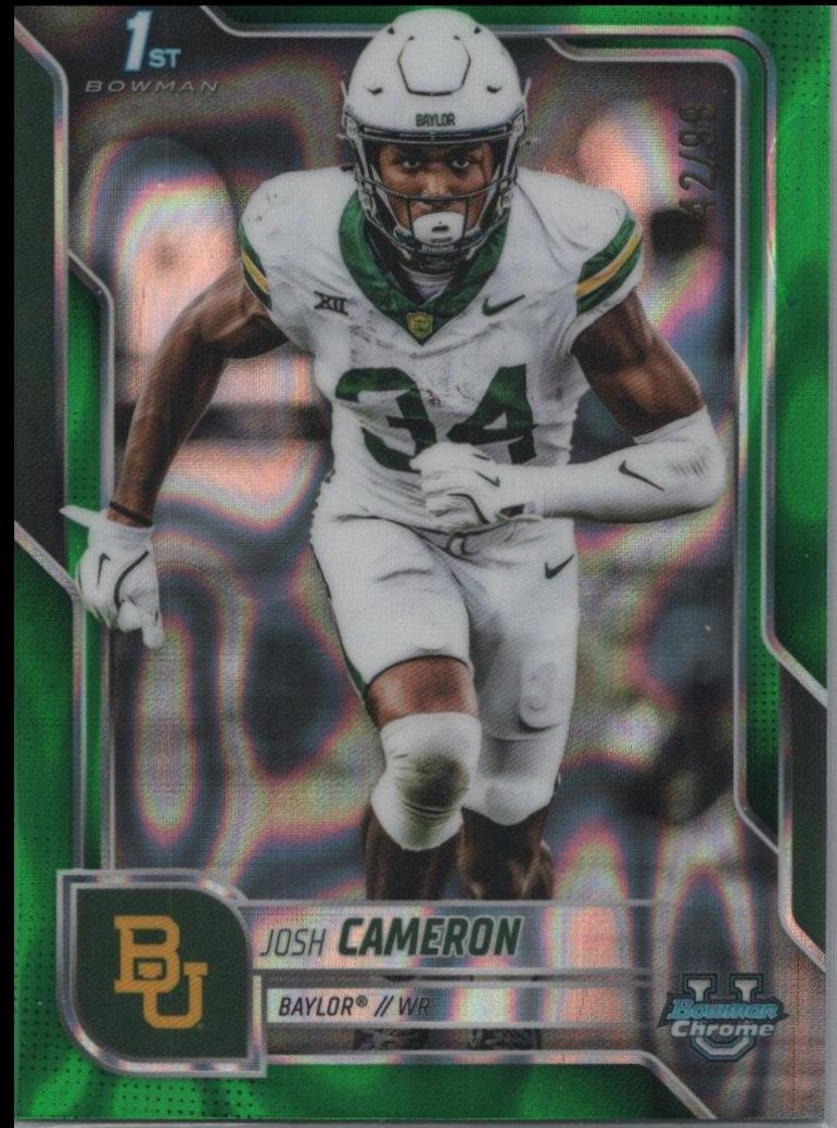 Josh Cameron [Green Lava Refractor] #60