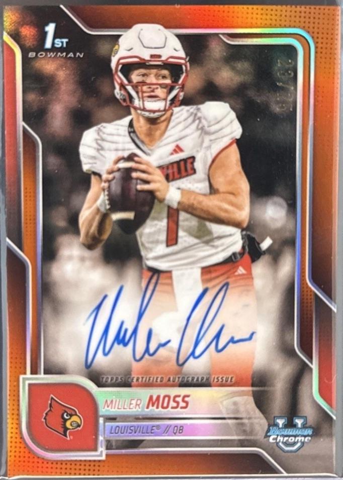 Miller Moss [Orange Refractor] #BCA-MMO