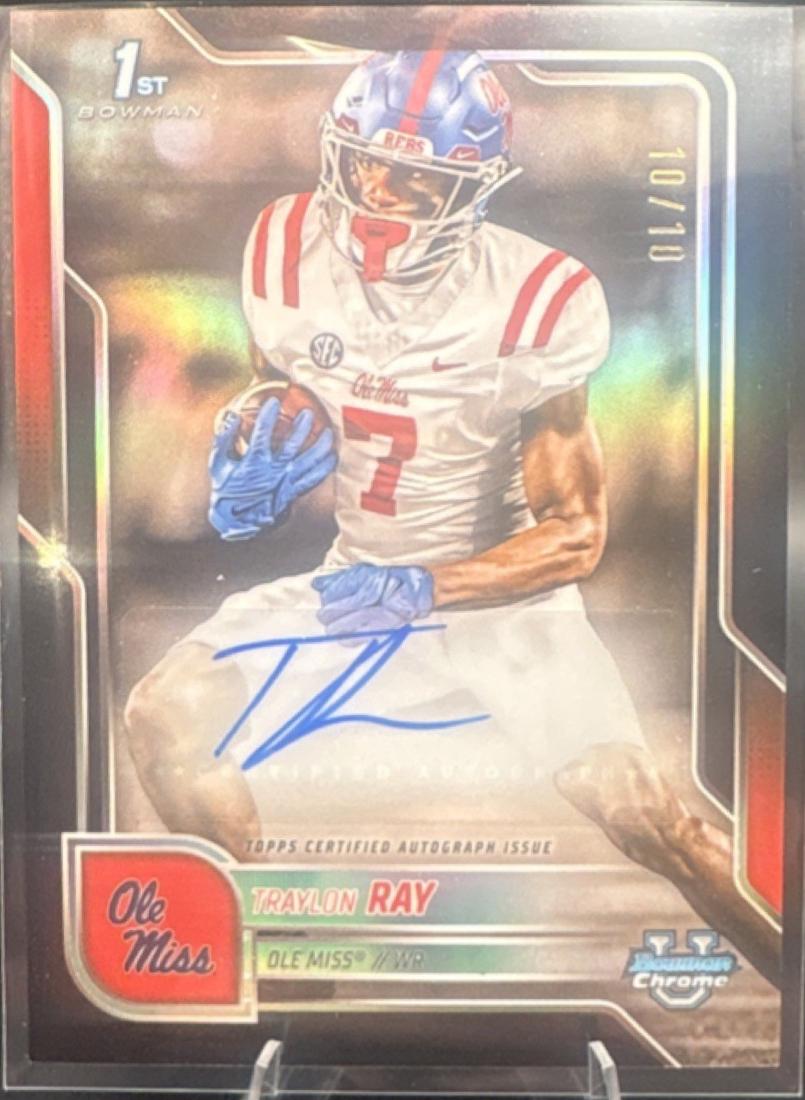 Traylon Ray [Black Refractor] #BCA-TR