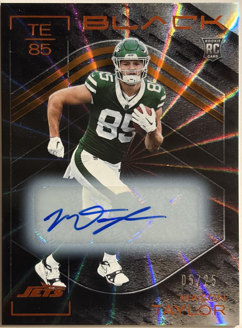 Mason Taylor [Citrine Rookie Autograph] #135