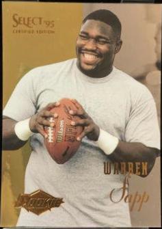 Warren Sapp [Mirror Gold] #127