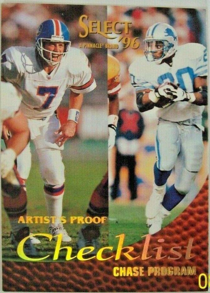 Barry Sanders, John Elway [Artist's Proof] #200