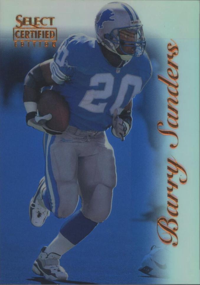 Barry Sanders [Mirror Blue] #33