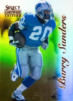 Barry Sanders [Mirror Gold] #33