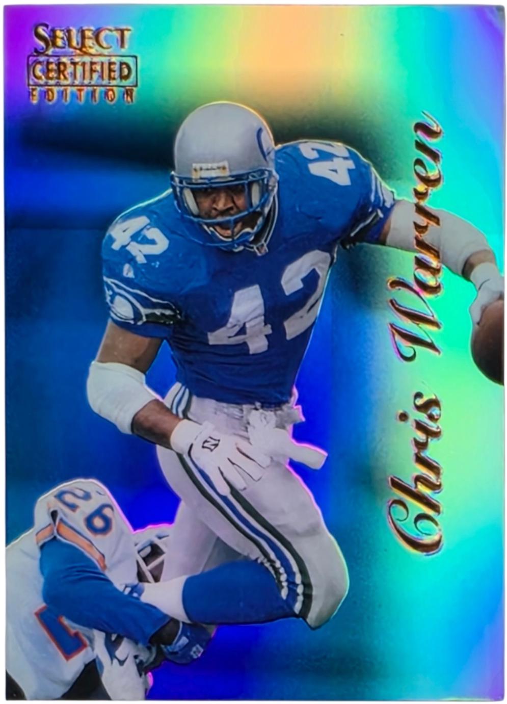Chris Warren [Mirror Blue] #37