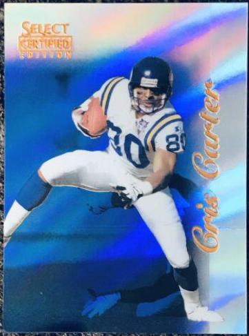 Cris Carter [Mirror Blue] #38
