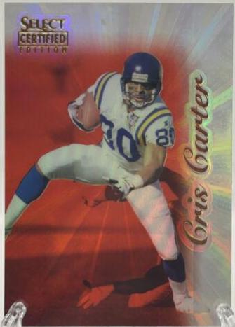 Cris Carter [Mirror Red] #38